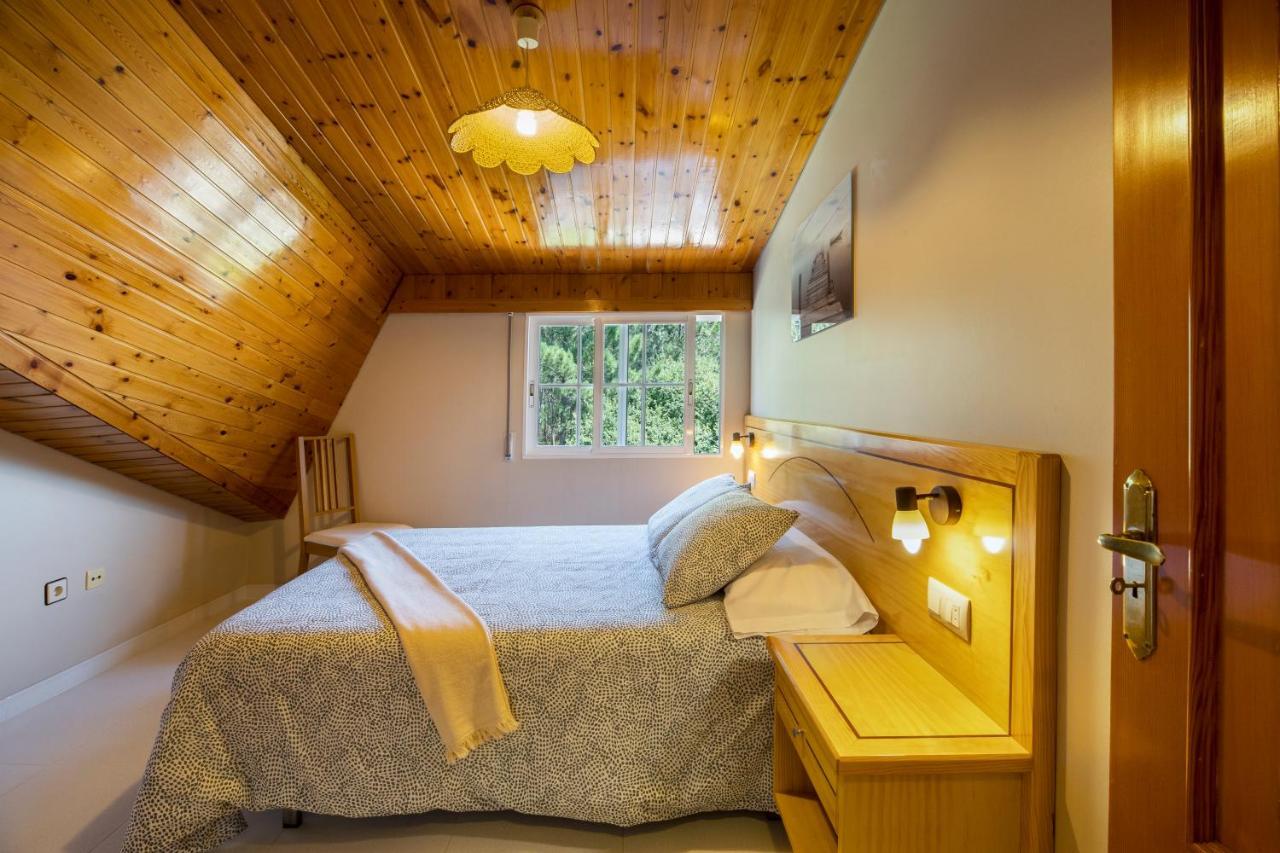 Apartamentos En Playa Canelas Portonovo Bagian luar foto